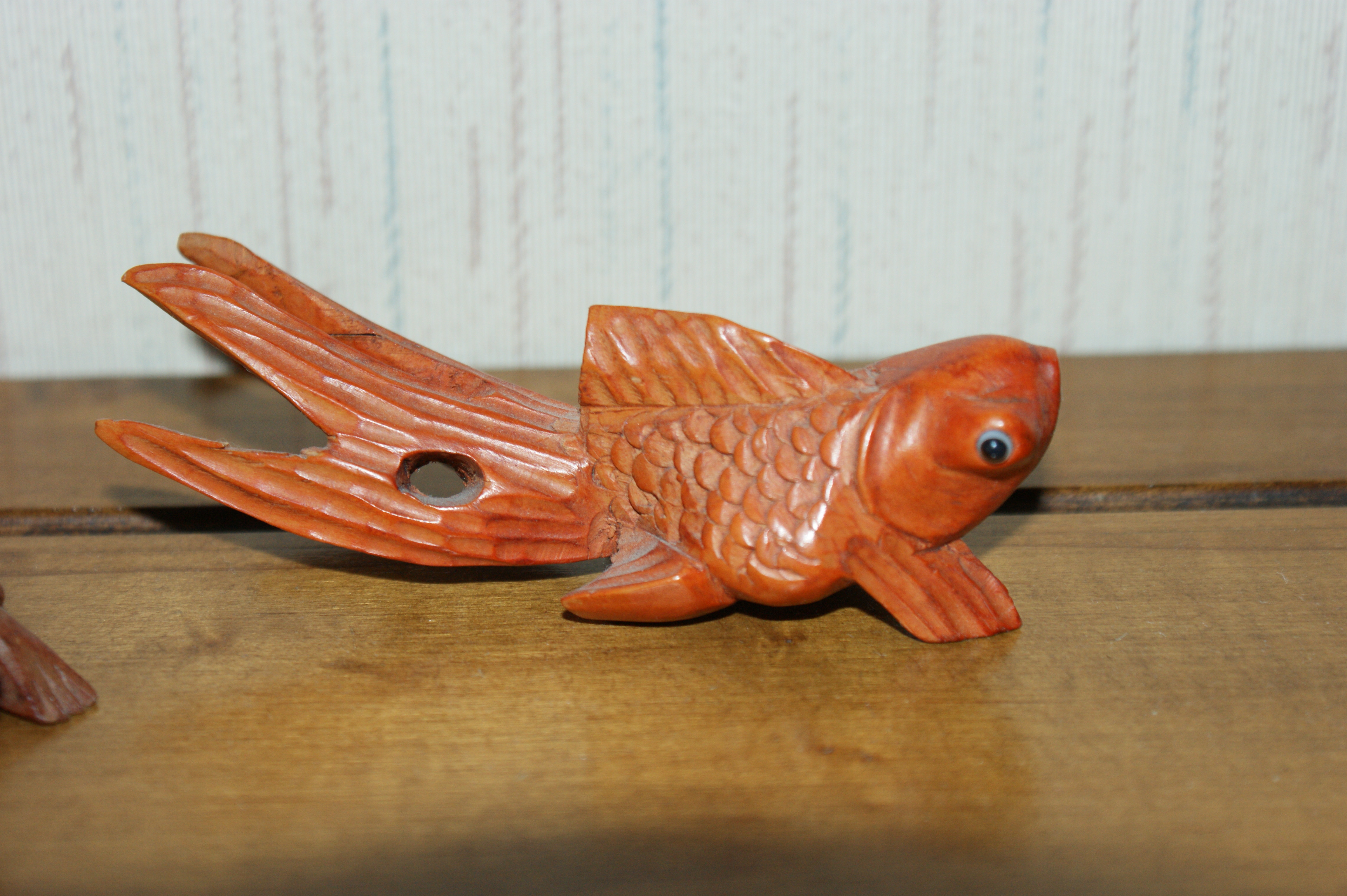 Wooden fish (unknown wood)